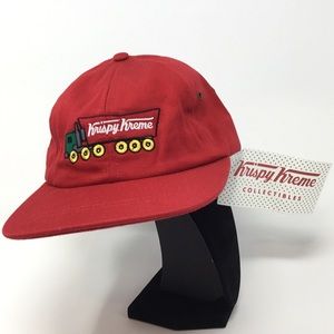 Krispy Kreme Collectibles Red Strap Back Hat